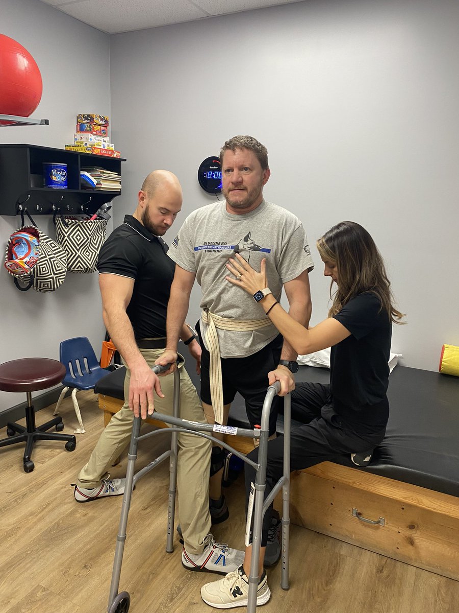 Go check out our latest update on  <a href="/JohnLaulis/">John Laulis</a> go fund me page!!
We have hit some major accomplishments the past few days 💙🖤💙🧑‍🦽🚶🙏🏻 <a href="/L_Pysz/">Laura Pysz-Laulis</a> 

gofund.me/4bc7dbc0