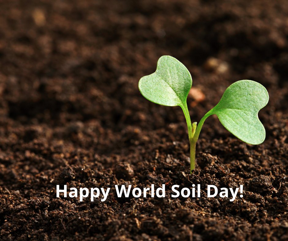 We think every day is #SoilDay - but we also know that celebrating #WorldSoilDay is important, too. Thank you, #soilscientists!