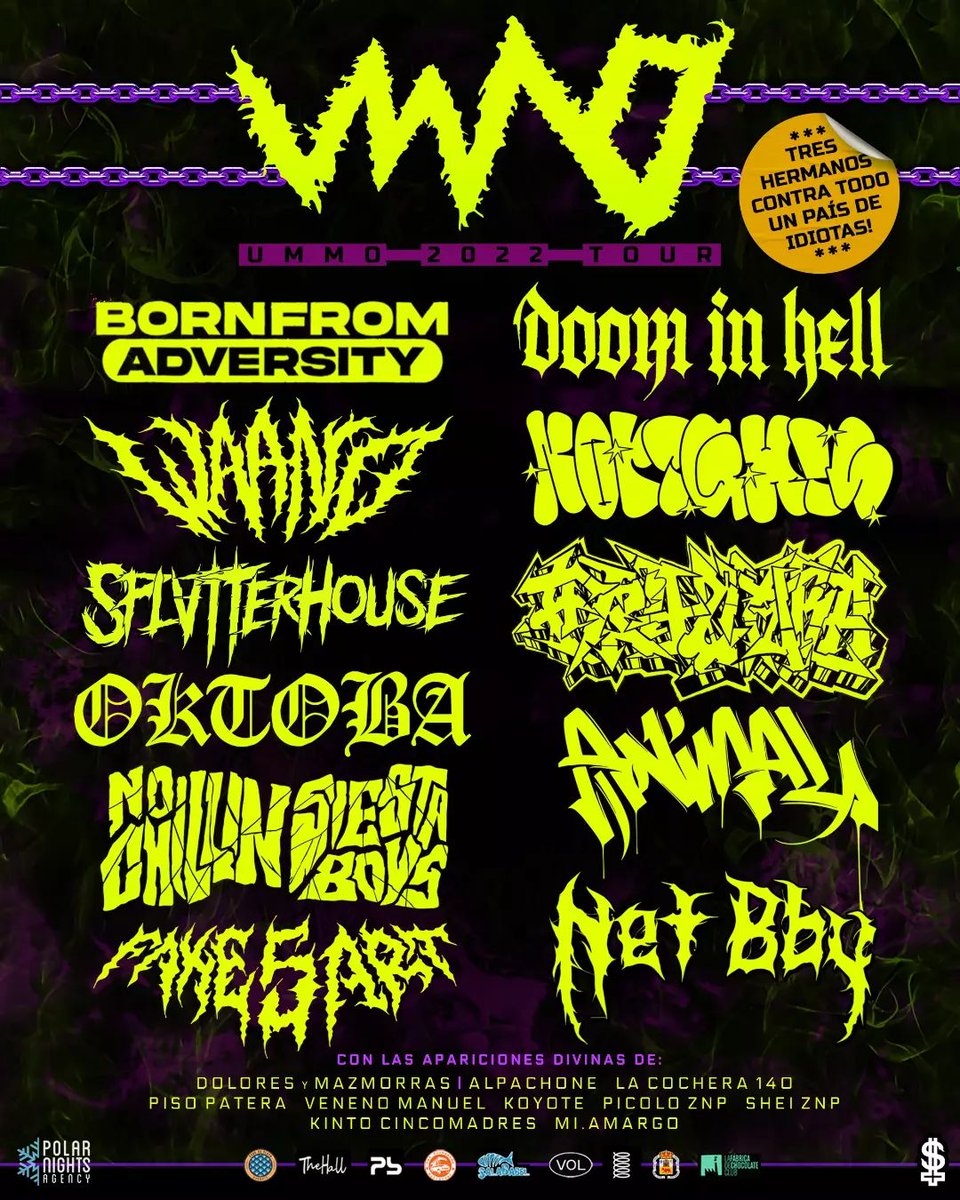 UMMOWOW's tweet image. La gira 2022 terminó. Salas reducidas a cenizas y ciudades devastadas por la furia antihumana de nuestra  familia ummita 🌍🔥 Gracias a todas por uniros a este ritual por el fin del mundo. Cada encuentro ha sido inexplicable y lo que viene para 2023 no necesita ni hype...