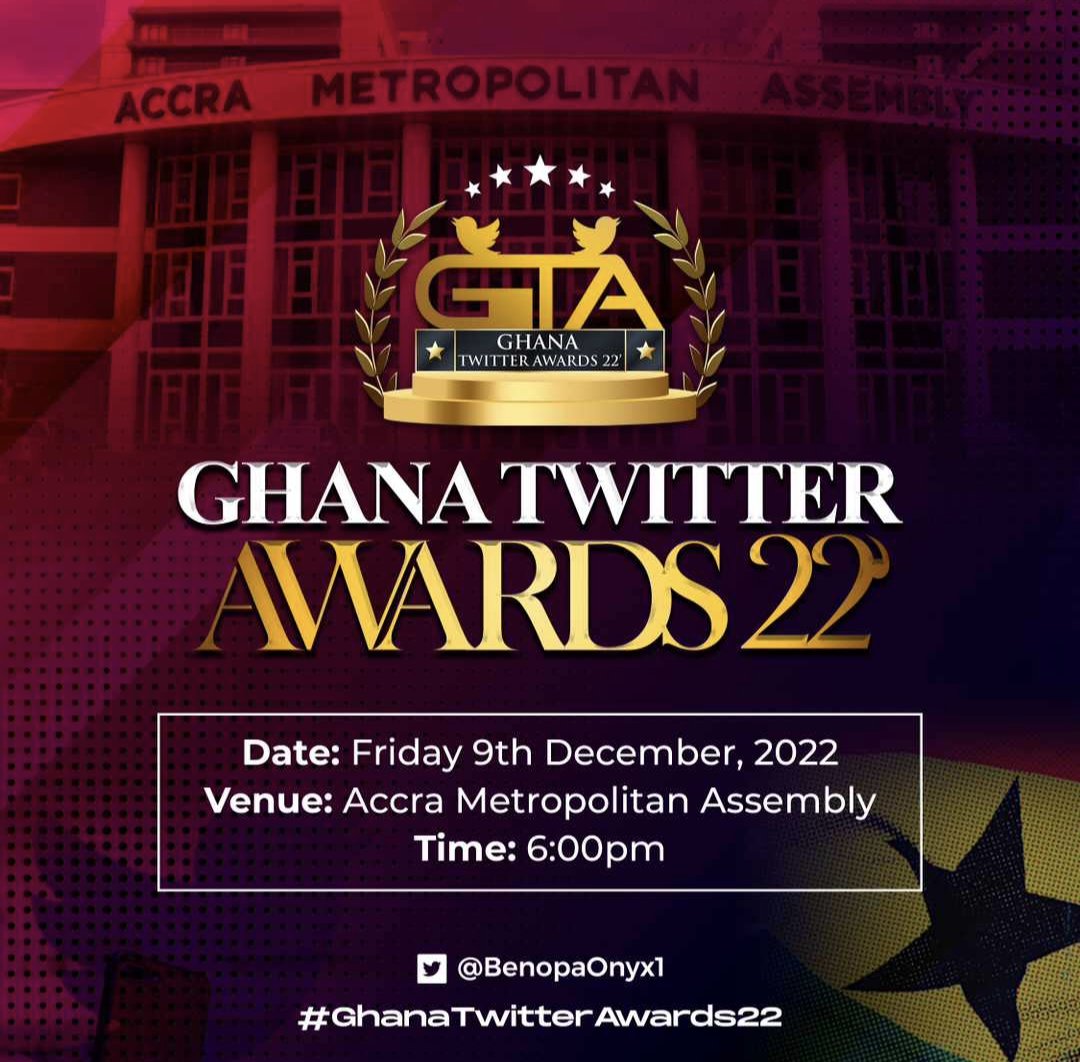 9th Dec.!!!!!! #GhanatwitterAwards #GTA22