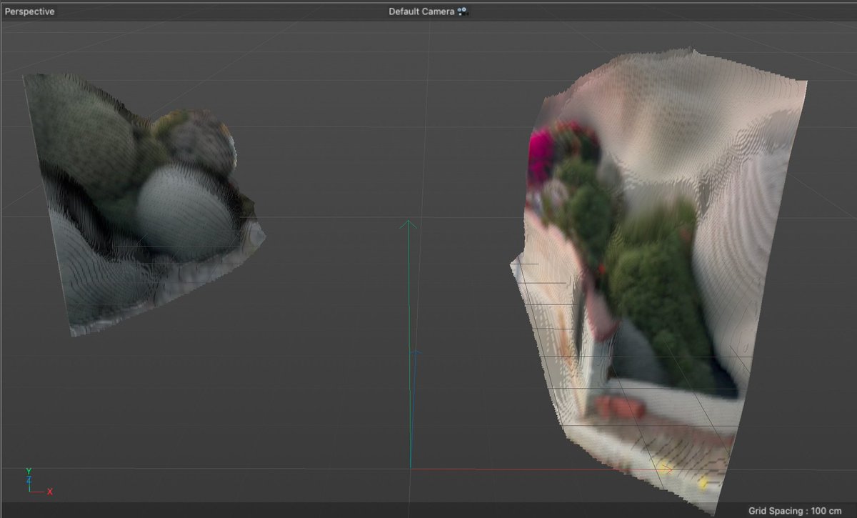 paultrillo's tweet image. Using a few different tools here the most of exciting of which is figuring out how to create 3D geometry for the AI generated background elements using AI generated depth maps. #aiart #depthmap