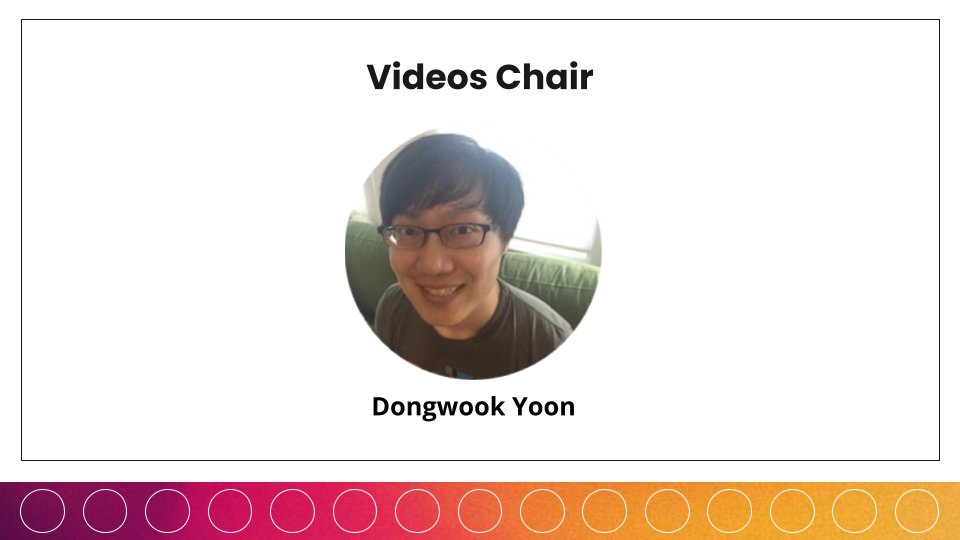 ACM_CSCW's tweet image. Thank you #CSCW2022 Viodeos chair 🙏
Dongwook Yoon