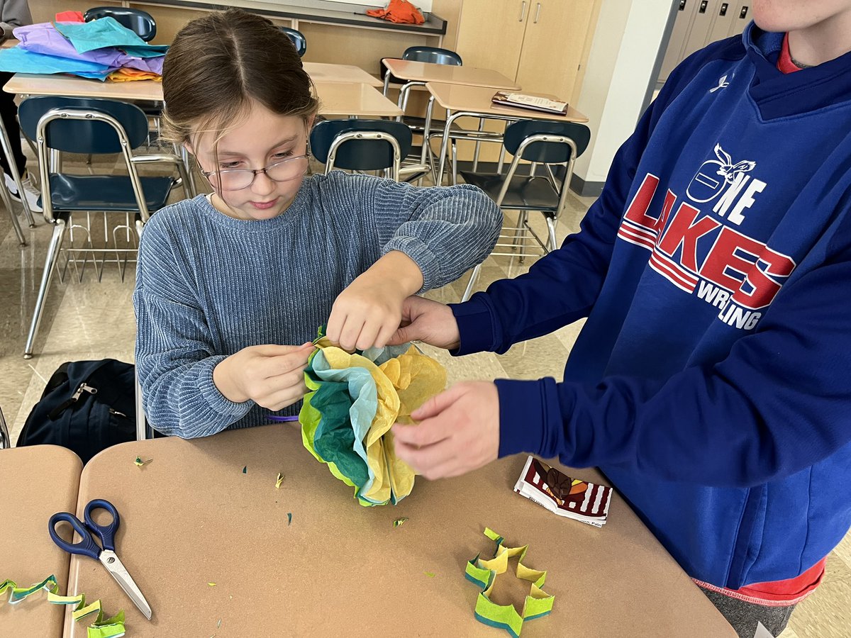 Profe_Cornelius's tweet photo. It’s happening! Bring Your Child to Work Day is also Bring The Joy to Work Day!! @RachelBalcer @LakesEagles https://t.co/R6gVpGuNK0