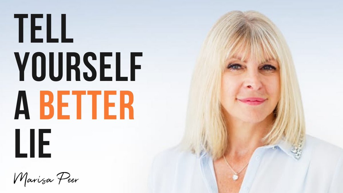 MarisaPeer's tweet photo. Do you ever wish you could rewrite your life? Watch this video to discover why changing the words you tell yourself can change your life: https://t.co/torpJ3v2zg #RTTworks. https://t.co/u0gOCVfwde