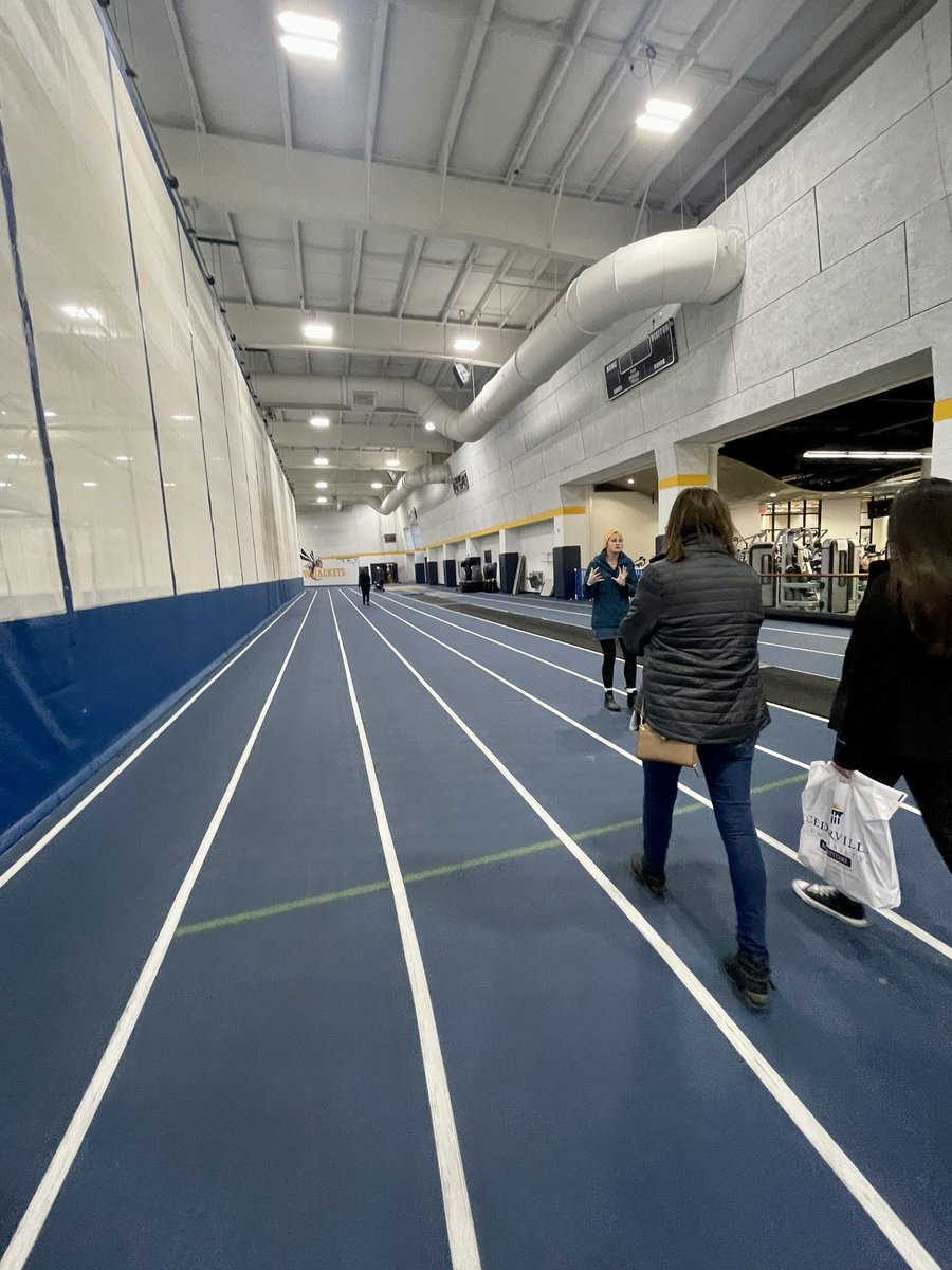 Had a great college visit at Cedarville this week! Thanks Coach Kittle for showing me the track facilities and talking to me about your program! Amazing atmosphere and track family here! <a href="/CedarvilleTF/">Cedarville University Track & Field</a>