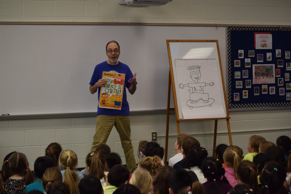 Each year, noted authors like @DanGutmanBooks of the Weird School series treat <a href="/HVRSD/">Hopewell Valley RSD - Official Account</a> students to fun, interactive visits through <a href="/HVEFtweets/">HVEF</a>' Author in Residence program. Support this &amp; other special learning oppy's this #GivingTuesday  facebook.com/donate/8147212…
