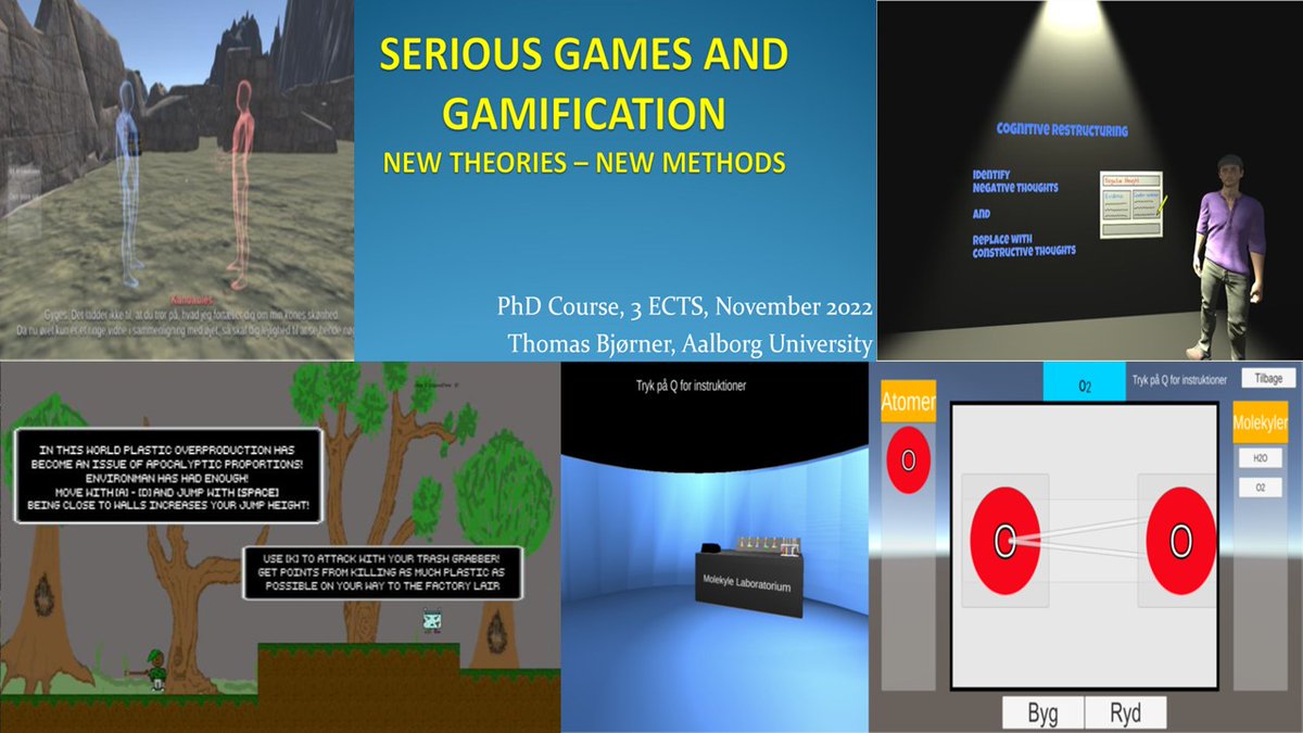 Thanks to all participants at the PhD course Serious Games &amp; Gamification. Departure in e.g., games for health (doi.org/10.1007/s11036…) we discussed how to evaluate serious games. @AAUcreate; <a href="/gameandlearning/">SeriousGamesSociety</a>; <a href="/seriousgames_/">Serious Games</a>; <a href="/seriousgames/">seriousgames</a>; <a href="/seriousgameinfo/">Serious game</a>; @SGforhealth