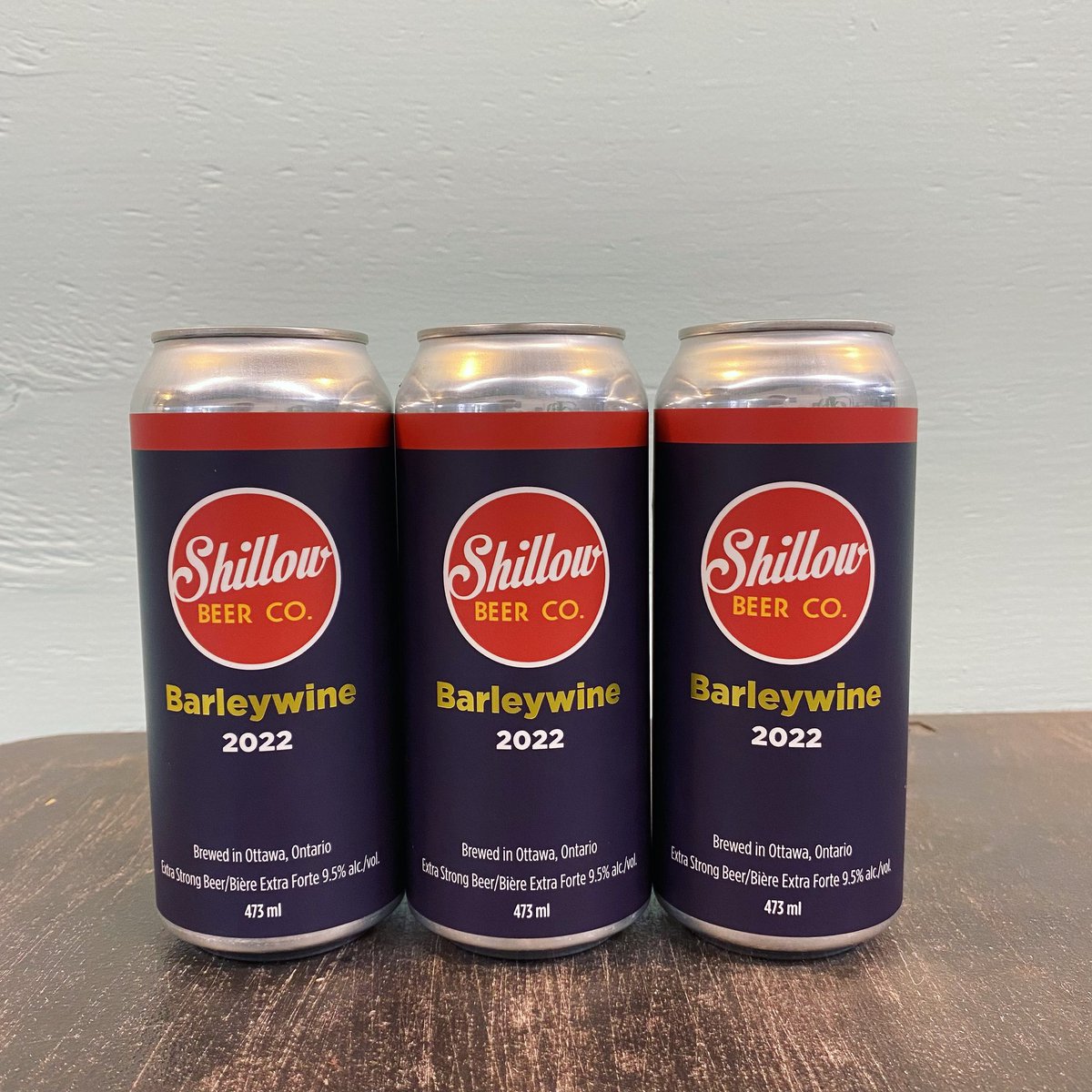 We made a Barley Wine.