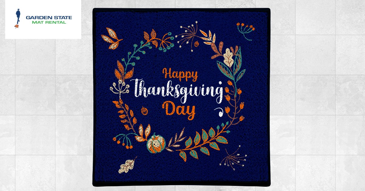 GardenStateMat's tweet photo. Talk turkey to me! 🦃 Happy #Thanksgiving from Garden State Mat Rental. https://t.co/wQcvtFjnIx