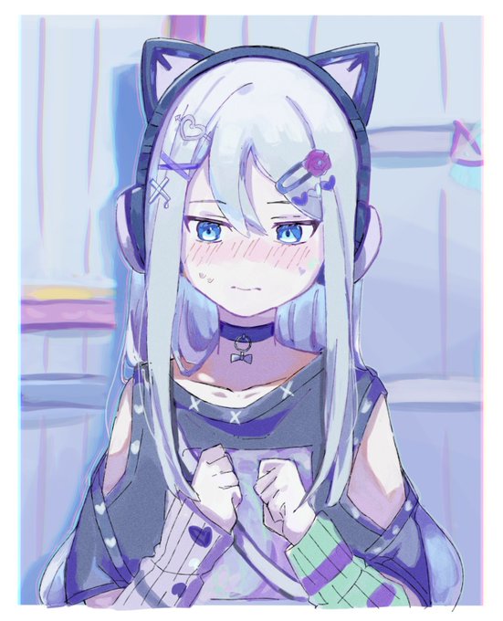 やった奏ちゃんの顔めっちゃ可愛く描けた 