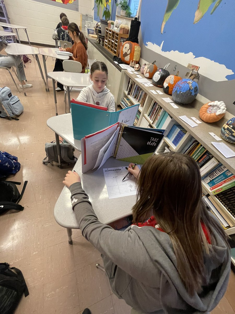 A few pictures from our recent game of longitude and latitude battleships. Students created their own board and then battled with a partner by applying the concept of using longitude and latitude. <a href="/MV_Knights/">Moshannon Valley SD</a> #MVReEnergized