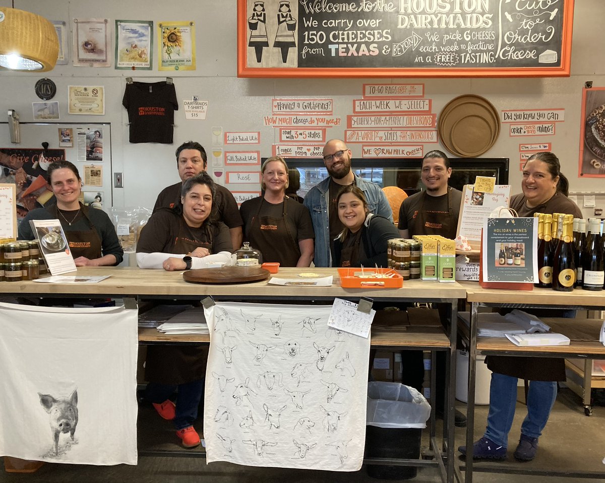 dairymaids's tweet photo. 🦃Happy Thanksgiving from the Dairymaids! 

We will be open today (Wednesday) from 10 am to 4 pm. 

We will be closed for the holiday on Thursday and Friday. Saturday we will have our regular hours.

We are grateful to you for supporting us and loving cheese! https://t.co/5v0ZwtqfXe