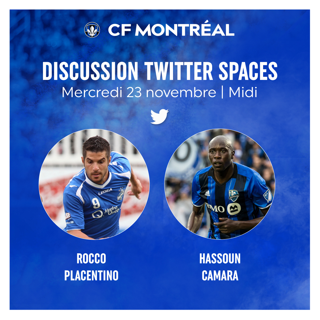 AUJOURD'HUI, MIDI ⟶ Ce sera notre deuxième discussion Twitter Spaces! 🎙️

Au menu : le premier match du Canada à la Coupe du monde et les résultats du tournoi, jusqu’ici.

Nos invités : <a href="/HassCamara6/">Hassoun Camara</a> &amp; <a href="/RoccoPlacentino/">Rocco placentino</a>!

#CFMTL

x.com/i/spaces/1mnxe…