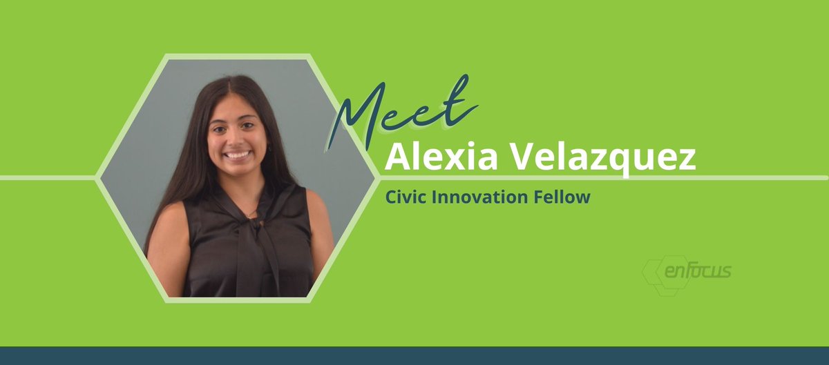 Family is the most important thing to Alexia. After moving from Texas, she found a new family in the South Bend - Elkhart Region, and is ready to give back to her second home.

Read more in this week’s Meet Our Fellows blog:
en-focus.org/post/share/634… 
#southbend #elkhart #indiana