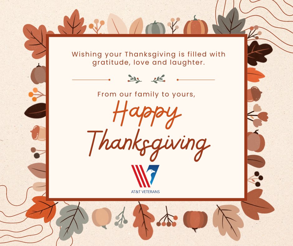 During this holiday season, we extend our gratitude to our military, veterans, and families for your continued sacrifice to protecting &amp; serving this country. To those deployed overseas: know that we will be thinking of you &amp; are incredibly grateful for your service. #LifeAtATT