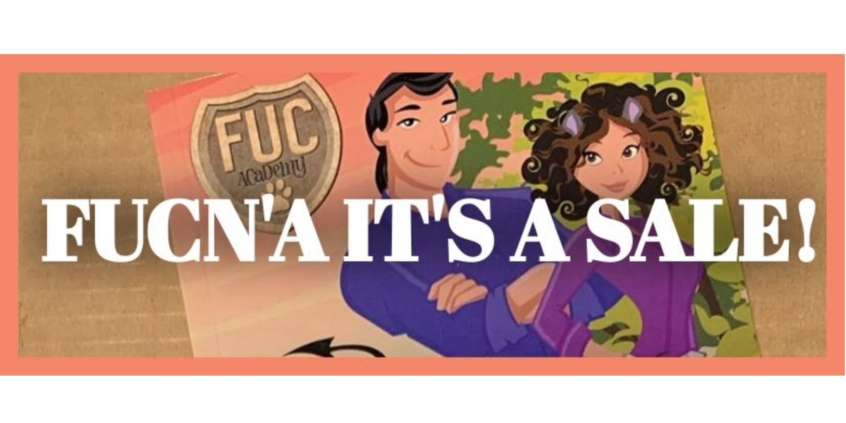 Guess what's going on this week?!

A FUCN'A Multi-Author Sale!

Check out these FUCN'A World 'first in series' books for just $0.99:
books.bookfunnel.com/fucnaitsasale/…

#paranormalromance #paranormalromanceseries #ParanormalRomanticComedy #FUCNA #Romance #romanceseries #RomanceReaders #sale
