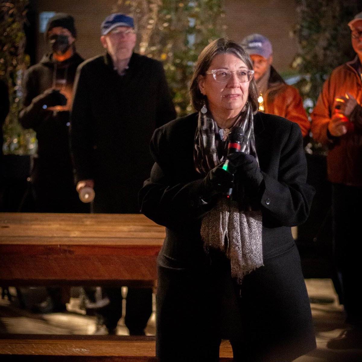 LGBTCleveland's tweet image. "There isn't a closet big enough for us". Last night's vigil at @StudioWest117 was a powerful reminder that our work is not done. We will always remember those who lost their lives at Club Q: Daniel Aston. Kelly Loving. Ashley Paugh. Derrick Wayne Rump. Raymond Green Vance.