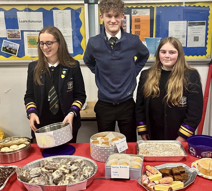 A massive well done to our staff and senior pupils who ran a bake sale on Friday to raise money for #ChildrenInNeed2022. Our wonderful student Zuhair is part of the Children in Need #surprisesquad and we are very proud of him and his achievements! #weAREphs
