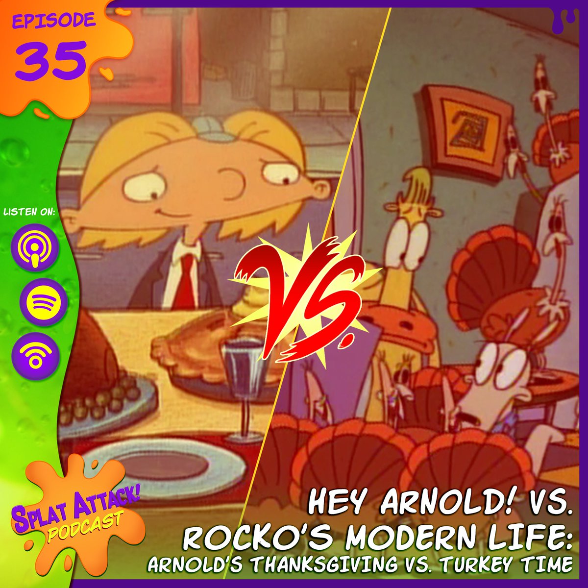 Pass the gravy and save us some pumpkin pie! This Thanksgiving we are having a turkey filled versus episode. 

Brett and Alex are joined by Andrew of @orangecouchpodcast to discuss which Thanksgiving episode is the better one.  youtu.be/2mAa7Rm0vxI