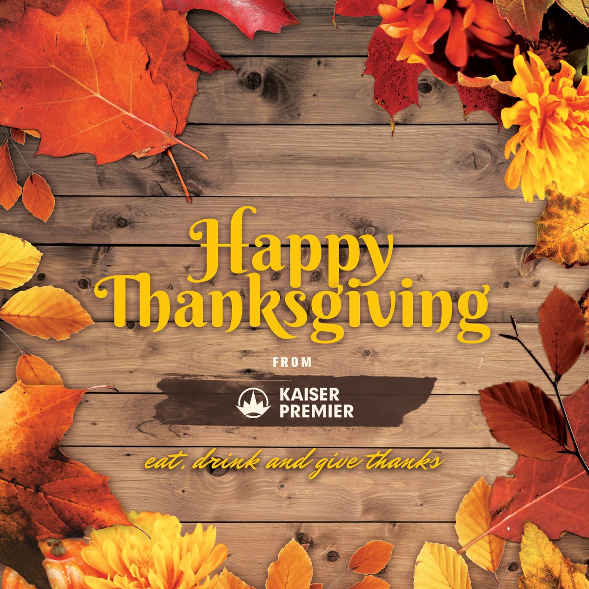 kaiserpremllc's tweet photo. To our customers, partners, and employees – what better time for us to tell you how grateful we are for all of you. Happy Thanksgiving!

#HappyThanksgiving #Thanksgiving #grateful
#KaiserPremier #PerformanceCounts https://t.co/UBTNzRh6BL