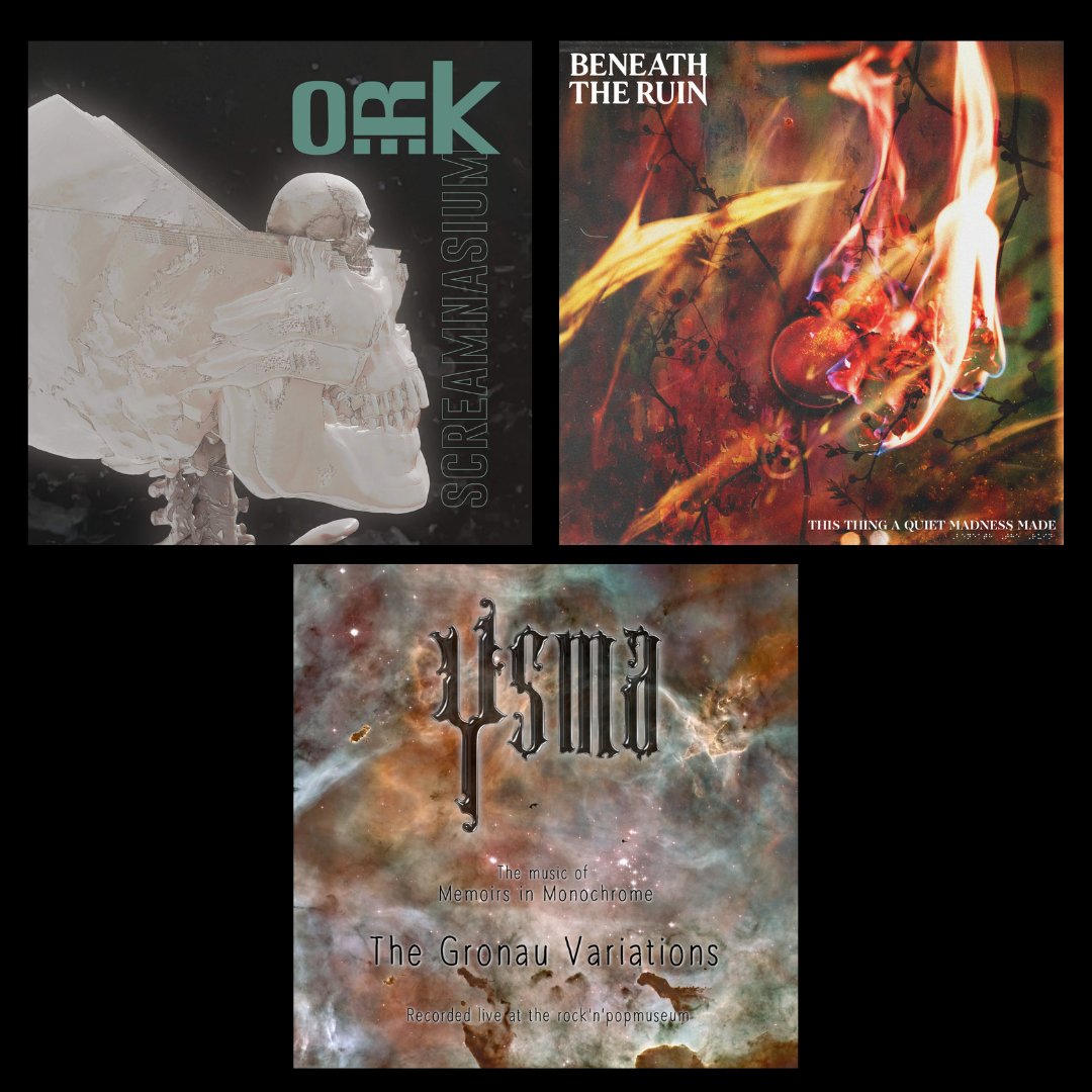 theprogmind's tweet photo. Reviews for Ysma, O.R.k., and Beneath the Ruin.

https://t.co/RZpX4lIaoA

#progrock #theprogmind https://t.co/lEEt2yEfDm