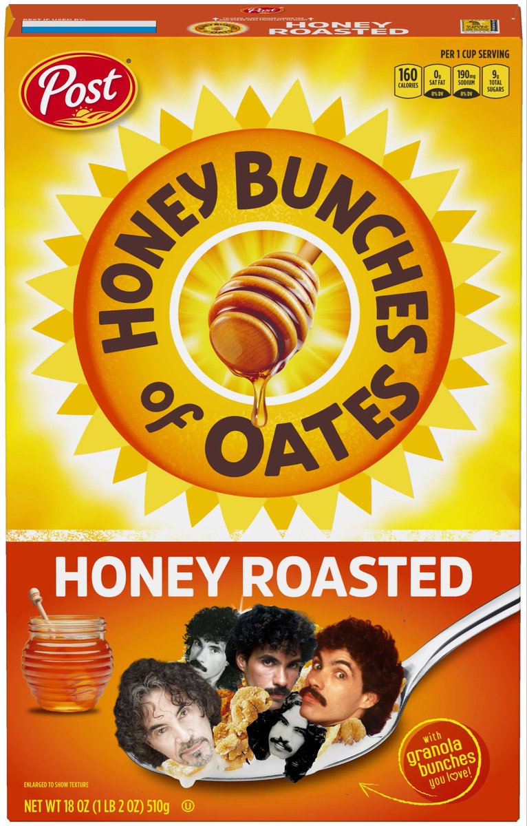 Many have asked, “What is <a href="/CallinOates/">Callin' Oates ☎️👱🏻‍♂️👨🏻🎶</a>’ favorite cereal?”

The answer is quite obvious really…