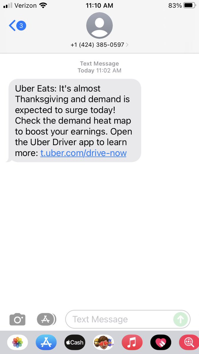 Words_Of_Will_'s tweet photo. Translation: dont plan on doing uber eats tonight because all you will get are no tip offers to deliver someones groceries for the monthโฆim so goad biden forced me back to work as an #appslave https://t.co/IDZLkvQ14P