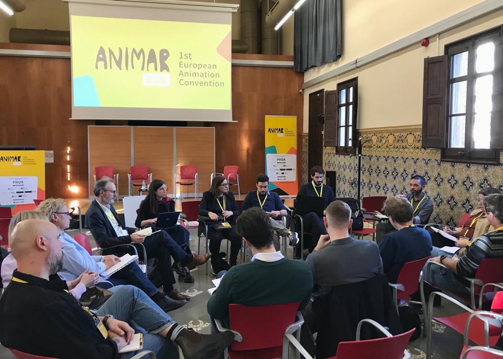 proaproductors's tweet photo. 🗨 Working groups are currently discussing about Public and Private Financing for European #Animation TV Content, Public financing for Animated Films, and new Triggers for Market Financing of European Animates Films. 

Tomorrow we'll know their conclusions. 

#AnimarBcn https://t.co/CzkAYTHHl7