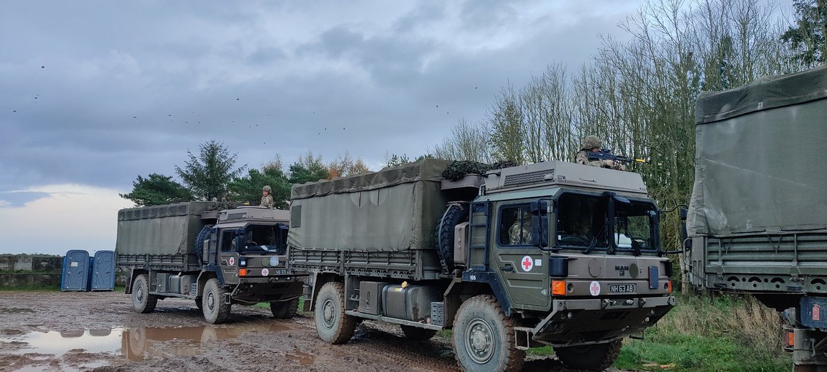 Proud moment for @4MedRegt seeing the QARANC in action.  #ArmdMedics