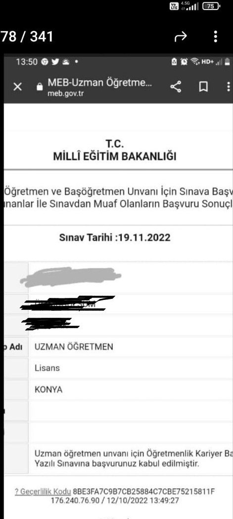 Başvurunuzu kontrol edin diyorsunuz kontrol edip bu ekranı gören öğretmeni bile mağdur ediyorsunuz... #Utanmıyormusunuz #KBSmağduruÖĞRETMENLER