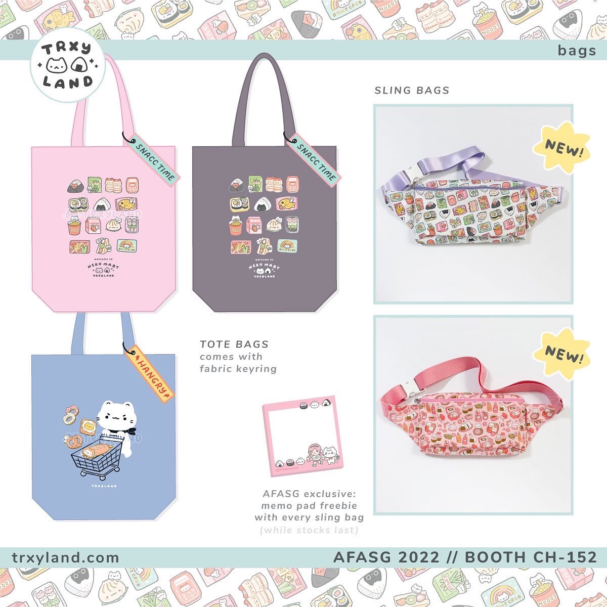 I made a catalog for AFASG this weekend! Will post a separate one for the online shop update soon 

1/2 