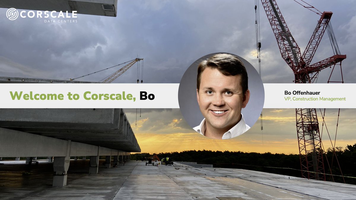 andylanecfs's tweet photo. Corscale Appoints Bo Offenhauer as VP Construction Management - https://t.co/bM22W8w2JL https://t.co/g3j9bPVyBt