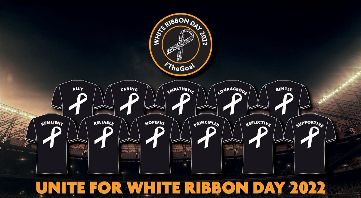 🤍 Today is #WhiteRibbonDay, a day where men are encouraged take some time to think about what they can do to make life safer for women and girls.

#TheGoal suggests 11 traits to nurture which can make a real difference. whiteribbon.org.uk/whiteribbonday…
