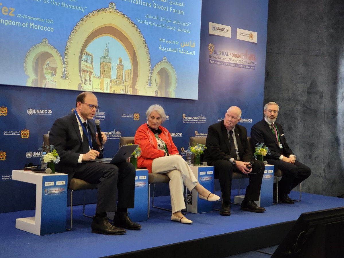 🎬 Today at the #FezForum, we held a side event to discuss the halal and kosher trade and how they bring civilizations closer together to generate prosperity.

▶️ Learn more:
fezforum.unaoc.org/halal-kosher-t…