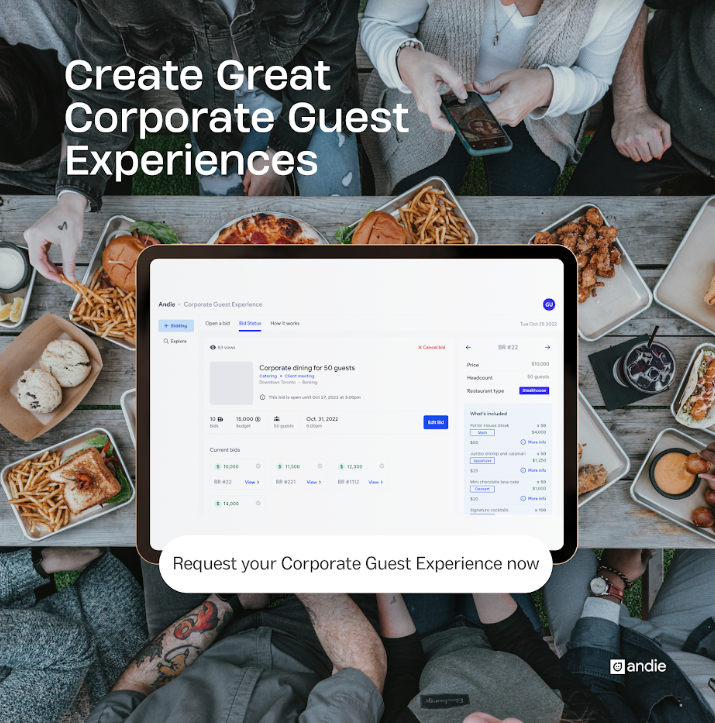 TheAndieApp's tweet photo. At Andie for Hospitality our mission remains the same - connect restaurants and people together for great dining experiences in real-time. That is why today, we are delighted to announce the public beta of our latest product, Andie CGE. https://t.co/PhPu9d5Uux