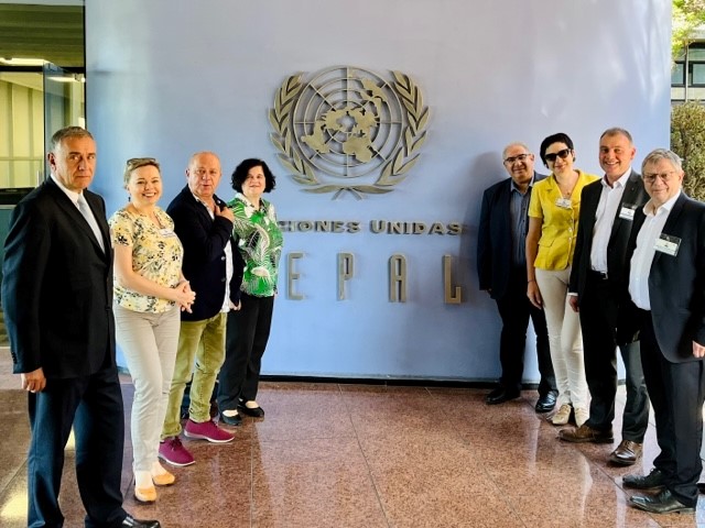 In preparation for the joint meeting, the <a href="/EU_EESC/">European Economic and Social Committee</a> JCC delegation visited <a href="/eclac_un/">ECLAC</a> in Santiago de Chile

On the agenda:
☑️impact of pandemic on #LatinAmerica 🦠
☑️challenge of #climate change 🌤️
☑️opportunities of #DigitalTransformation 🤖