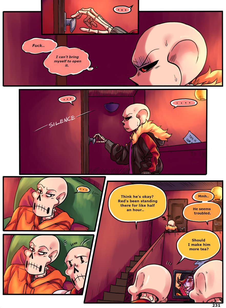 Amortem_kun's tweet photo. Papyrus Domination pages(s): 231-232
#papyrusdomination #nsfw #fontcest #undertail #fellcest https://t.co/Lljq9ofXNf