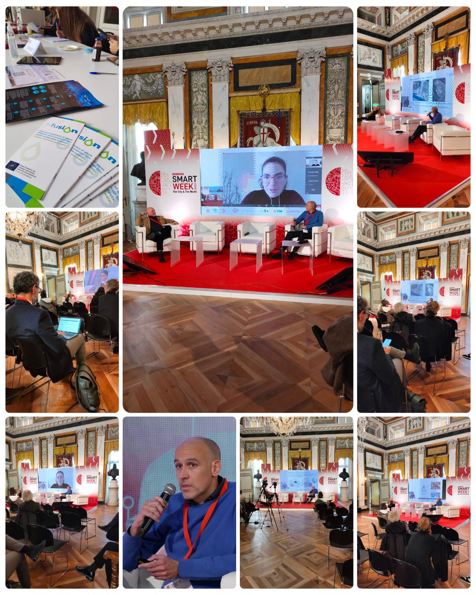 AmiuGenova's tweet photo. Giornata molto intensa nel campo dell'#economiacircolare in @Amiugenova @ComunediGenova La prima foto si riferisce alla #GSW2022 con il progetto @LifeInfusionEU e la seconda alle azioni legate alle #SERR2022 @SustainUNIGE @TizianaMerlino1 https://t.co/wiCXl2AVEk