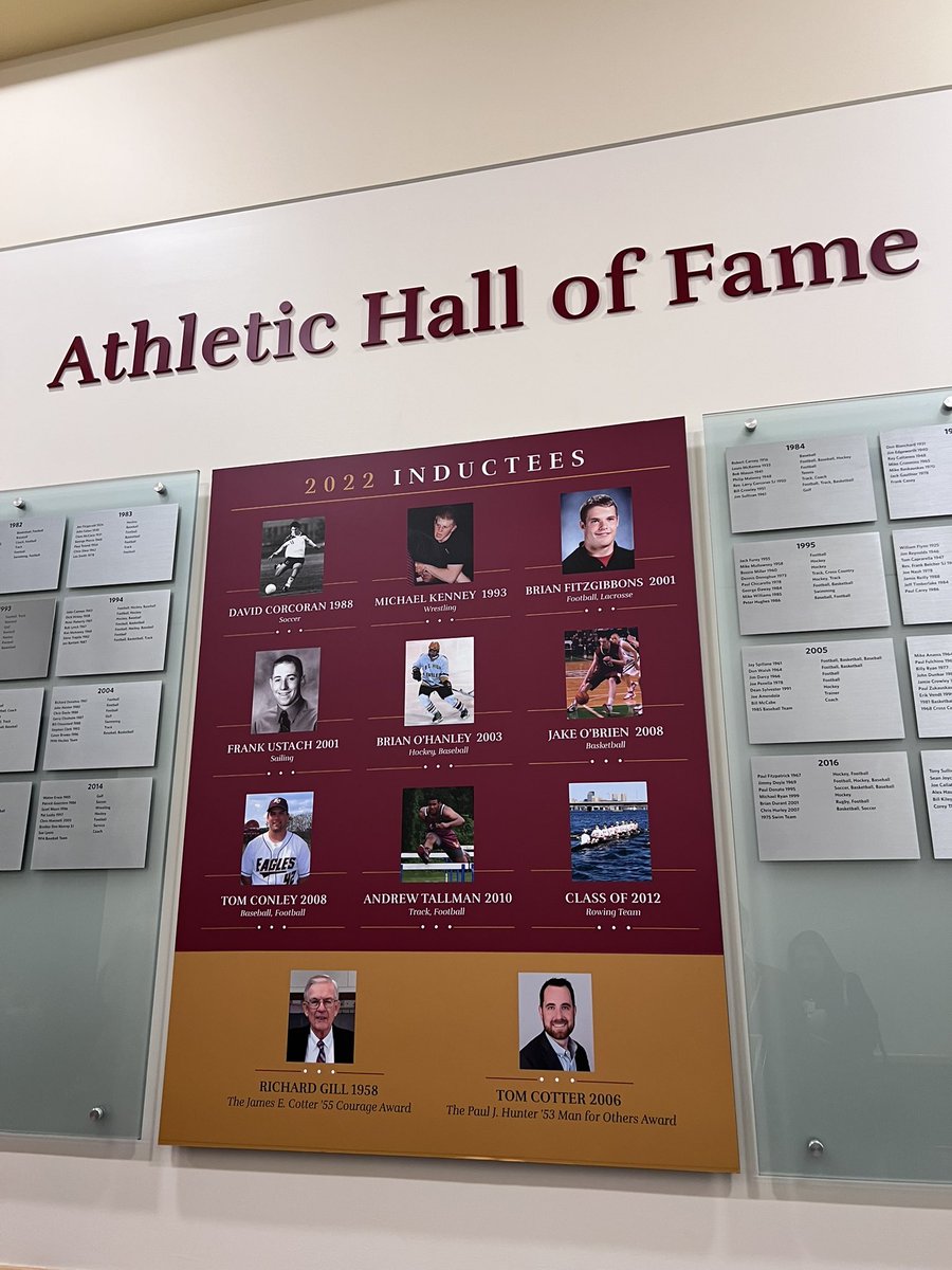 JohnJPuma's tweet image. Honored to be inducted into the @BCHigh athletic hall of fame with some amazing teammates.  @BCHighRowing has come a long way in 10 years -from practicing in rundown equipment in the Boston Harbor to being internationally recognized. Excited for the next chapter @BChighathletics