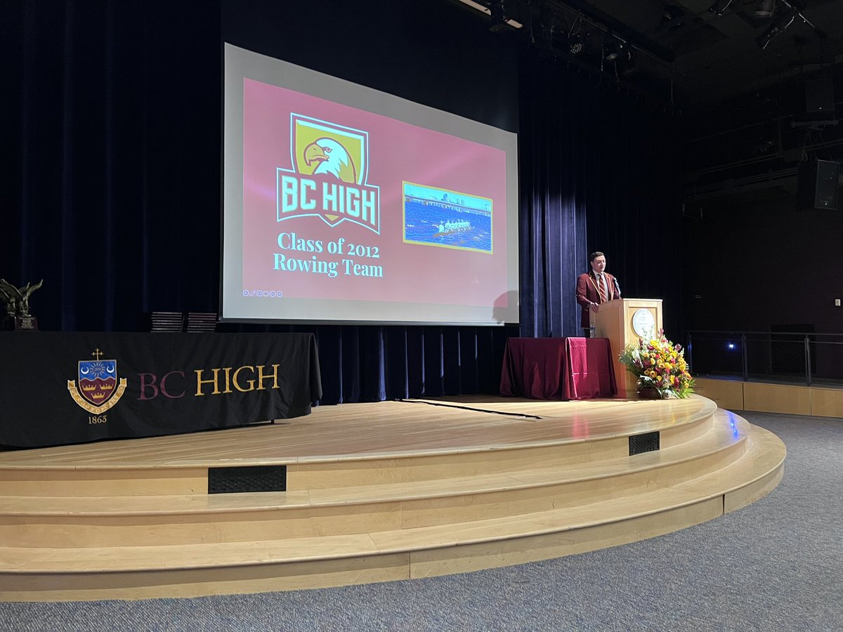 JohnJPuma's tweet image. Honored to be inducted into the @BCHigh athletic hall of fame with some amazing teammates.  @BCHighRowing has come a long way in 10 years -from practicing in rundown equipment in the Boston Harbor to being internationally recognized. Excited for the next chapter @BChighathletics