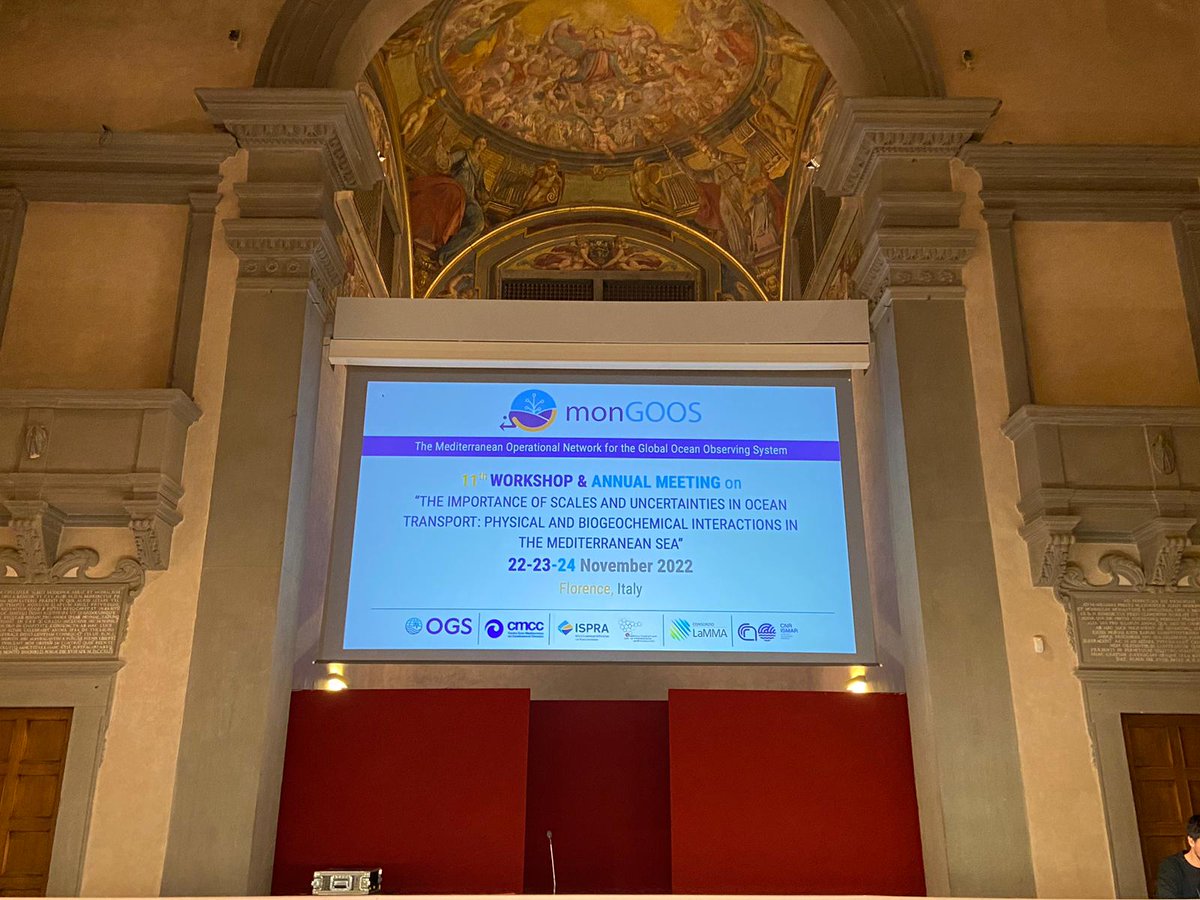 OGS_IT's tweet image. Si svolge in questi giorni a #Firenze il workshop internazionale di #MONGOOS organizzato da @flash_meteo per favorire lo #scambio e l’implementazione di reti di condivisione di #dati oceanografici sul  #Mediterraneo. Info su mongoos.eurogoos.eu