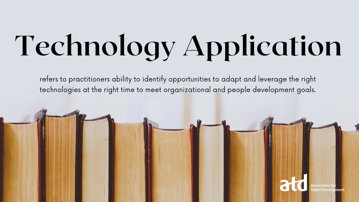 atd's tweet photo. Take advantage of #ATD's easy-to-use reference guide full of essential training terms, along with many need-to-know expressions for learning professionals: https://t.co/Vq2KFLKujW
#TechnologyApplication #glossary #talentdevelopment #professionaldevelopment https://t.co/Xue6piLd4x