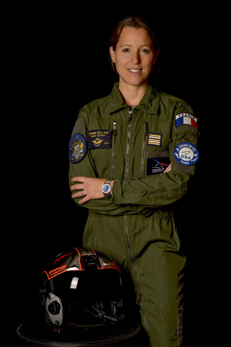 DGA's tweet photo. Ingénieure aéronautique et pilote #hélicoptères, la LCL Sophie Adenot a été en 2018 la 1ere femme pilote d’essai expérimental 🚁 en France, au sein de DGA Essais en vol. Elle est maintenant la 2e femme 🇨🇵 &amp; la 1ère aviatrice 🇨🇵 à devenir #astronaute https://t.co/N9zZPGJ51H