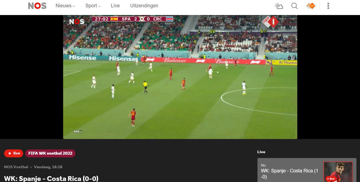 Fantastische pagina van <a href="/nossport/">NOS Sport</a> Hoeveel staat het nou? :-)