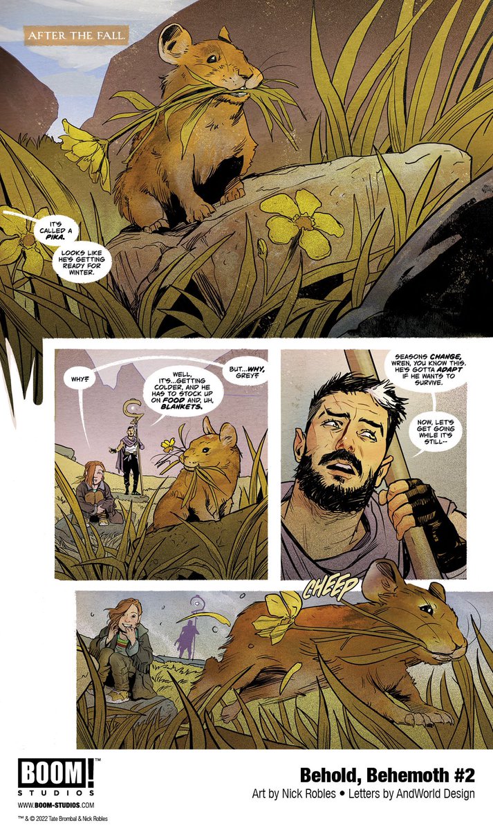 BEHOLD, BEHEMOTH #2 drops in two weeks!🕊️ 