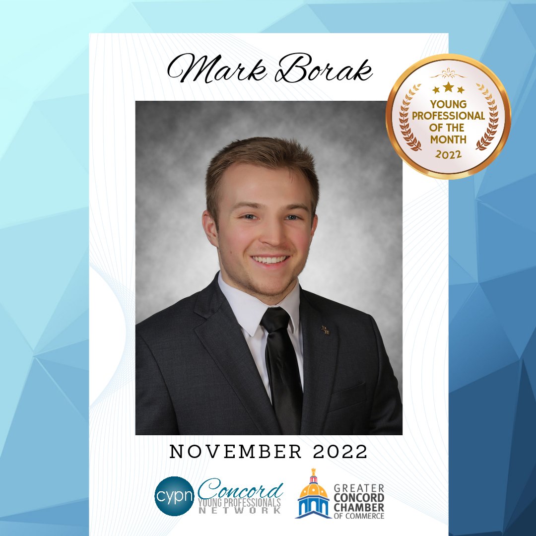 ConcordYP's tweet photo. Congratulations to our November #YPoftheMonth! 🎉 Mark Borak is an Independent Financial Advisor in the Greater #ConcordNH area.
https://t.co/ZJqNuRmqnA
#yp #ypnetwork #nh https://t.co/F7WGo3t5ds