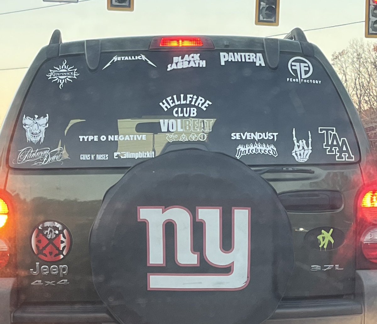 We want to be friends with whoever owns this car.