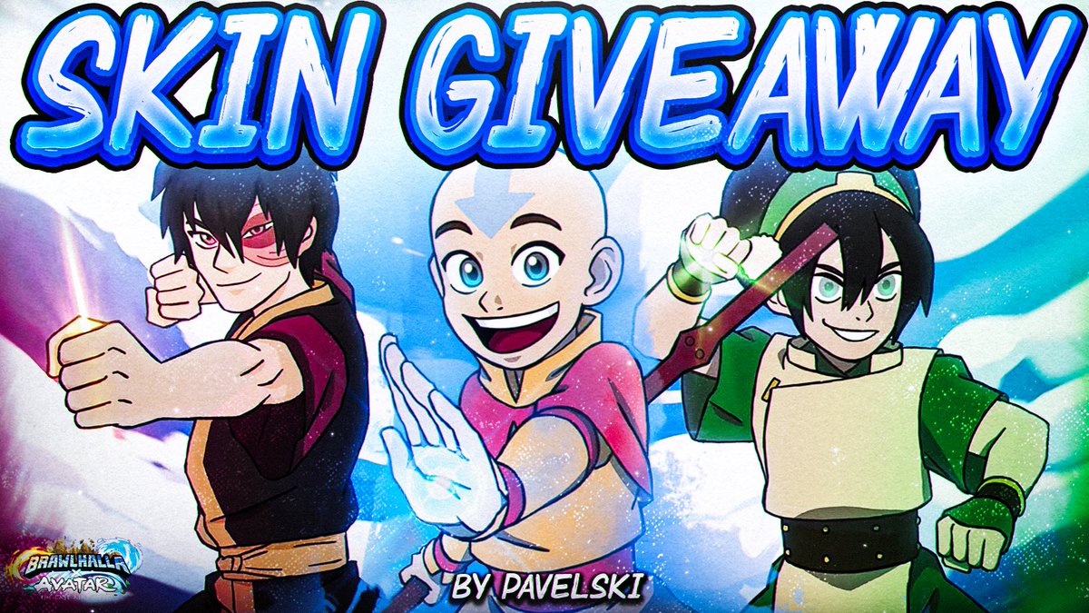 PavelskiBH's tweet image. 🏆 Avatar Skins Giveaway 🏆
1x Aang, 1x Zuko, 1x Toph

 How to enter:😳

🥇Follow me! (@PavelskiBH)
🥈Like and Retweet!
🥉Tag a Friend

3 Winners will be chosen Next Week
#Brawlhalla #brawlhallagiveaway #Avatar