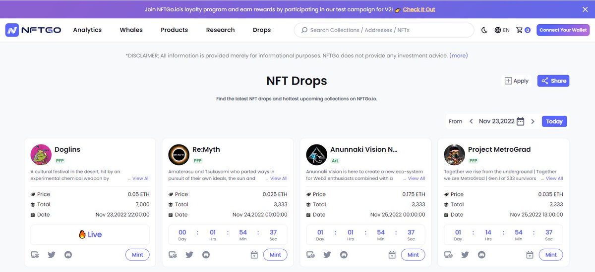RuslanKlybnich's tweet photo. I recommend it to everyone, I am currently testing the platform and it brings only positive emotions. There are no errors, a lot of functions, good analytics and a platform that may well become No. 1
@nftgoio https://t.co/wJw1aRqZ3v