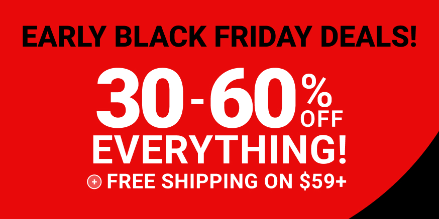 LSCollection's tweet image. Hurry, these early #black #Friday deals won't last! Up to 60% off our entire site and free shipping on orders $59 or more with code NL529E.
rb.gy/ztfawa